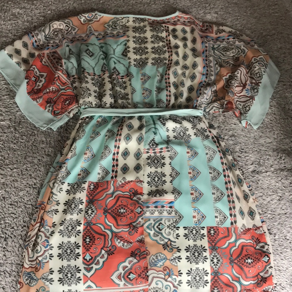 Light spring patterned-dress - Picture 2 of 3